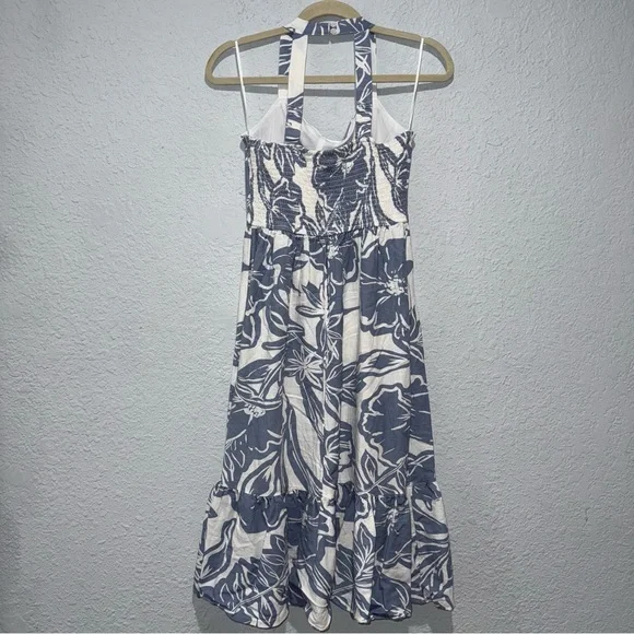 Jessica Simpson Open Back Maxi Cami Dress - Boho Glam S Preowned - Picture 4 of 5